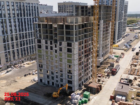 Ход строительства 26 августа 2025