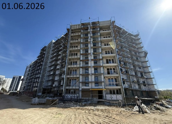 Ход строительства 1 июня 2026