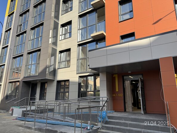 Ход строительства 22 апреля 2025