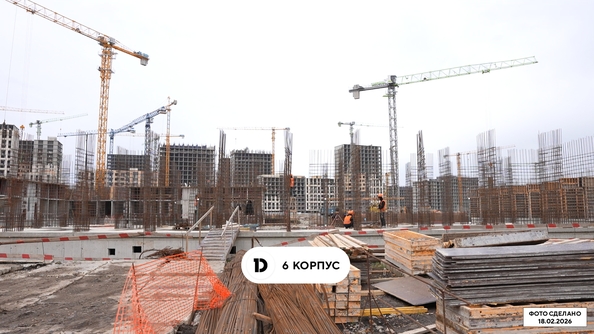 Ход строительства 26 февраля 2026