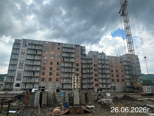 Ход строительства 26 июня 2026