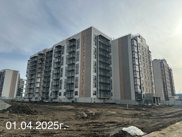 Ход строительства 2 апреля 2025