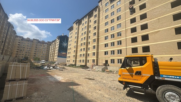 Ход строительства 4 августа 2025