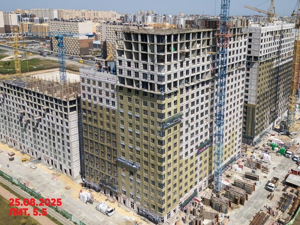Ход строительства 26 августа 2025