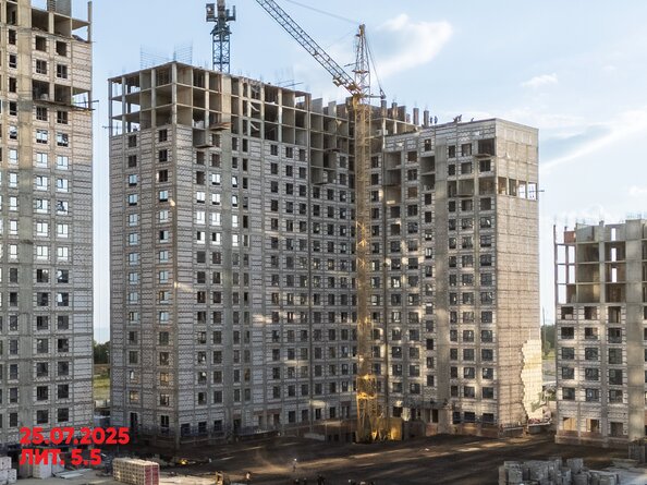 Ход строительства 26 июля 2025