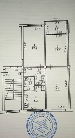 
   Продам 3-комнатную, 72 м², Красноармейская ул, 15

. Фото 1.