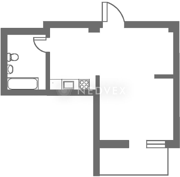 
   Продам 1-комнатную квартира, 28.5 м², Российская ул, 17

. Фото 2.