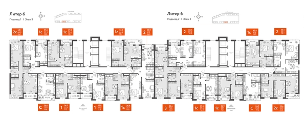 
   Продам 2-комнатную, 68.1 м², Колхозная ул, 5/2 к3

. Фото 1.