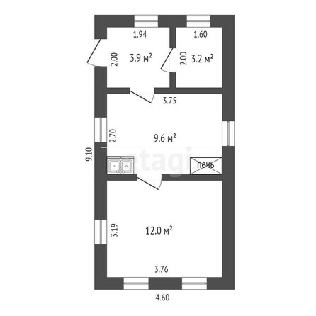 
   Продам дом, 28.7 м², Краснодар

. Фото 13.