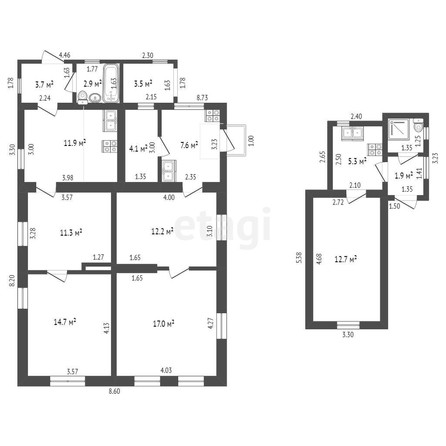 
   Продам дом, 78 м², Краснодар

. Фото 16.