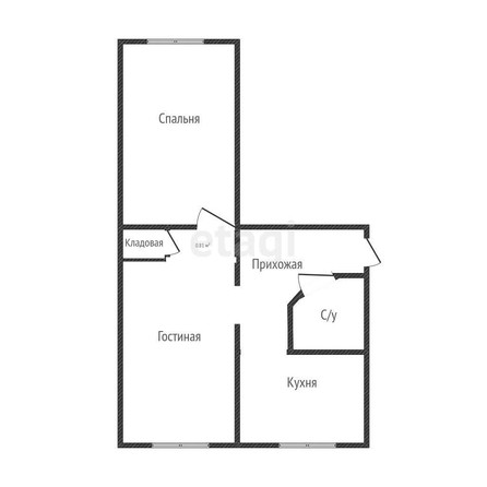 
   Продам 2-комнатную, 42.2 м², Славянская ул, 50

. Фото 17.