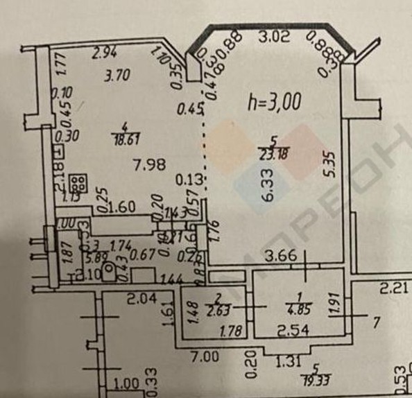 
   Продам 1-комнатную, 55.2 м², Архитектора Ишунина ул, 8

. Фото 18.