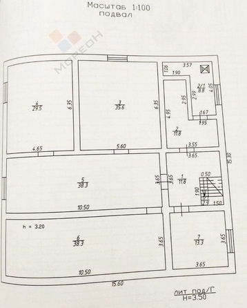 
   Сдам помещение свободного назначения, 620 м², Тургенева ул, 90

. Фото 12.