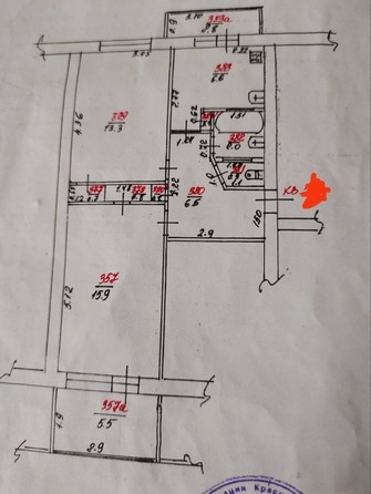 
   Продам 2-комнатную, 47.2 м², Лазарева ул, 68

. Фото 1.