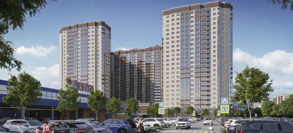 
   Продам 2-комнатную, 55.31 м², Гулливер, литера 1

. Фото 3.