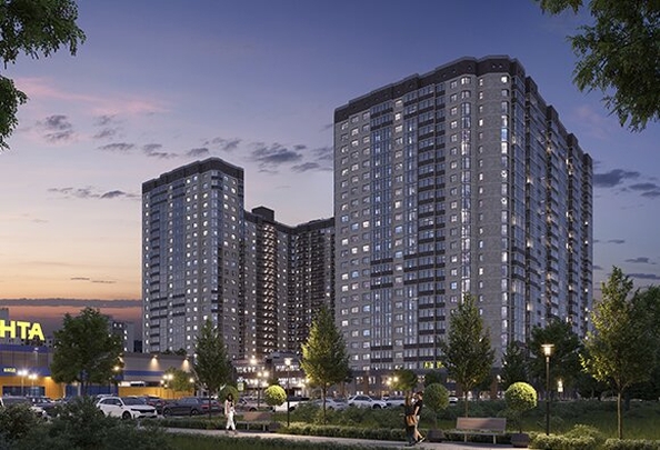 
   Продам 2-комнатную, 57.57 м², Гулливер, литера 3

. Фото 2.