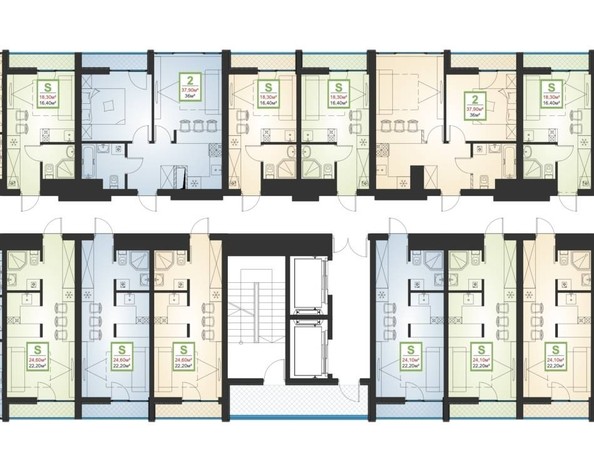 
   Продам 1-комнатную, 37.5 м², Ясногорская ул, 16/8к2

. Фото 9.