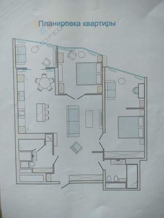 
   Продам 2-комнатную, 84 м², Клары Лучко б-р, 16

. Фото 26.