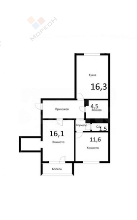 
   Продам 2-комнатную, 66.2 м², Академика Лукьяненко П.П. ул, 24

. Фото 27.