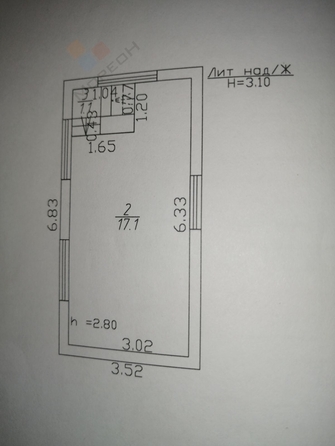 
   Продам дом, 35.1 м², Краснодар

. Фото 14.