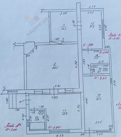 
   Продам помещение свободного назначения, 96.9 м², Митрофана Седина ул, 88

. Фото 6.