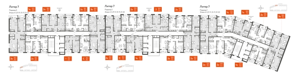 
  Продается 3-комн. квартира, 87.15 м², ЖК Все Свои VIP, литера 7
. Фото 1.