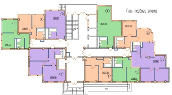 
   Продам 2-комнатную, 41.5 м², Дагомысская ул, 27к1

. Фото 21.