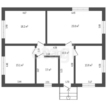 
   Продам дом, 90 м², Краснодар

. Фото 14.