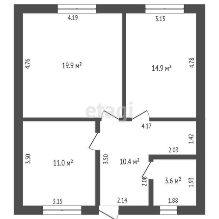 
   Продам дом, 59.8 м², Краснодар

. Фото 22.