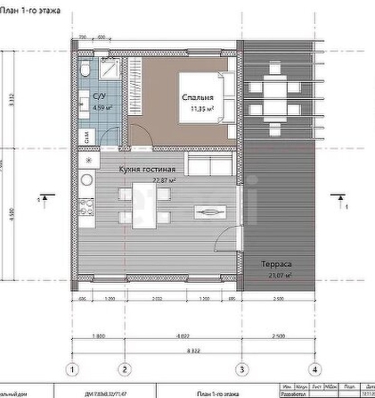 
   Продам таунхаус, 76 м², Краснодар

. Фото 19.