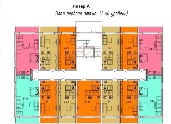 
   Продам 1-комнатную, 35 м², Львовская ул, 74А

. Фото 2.