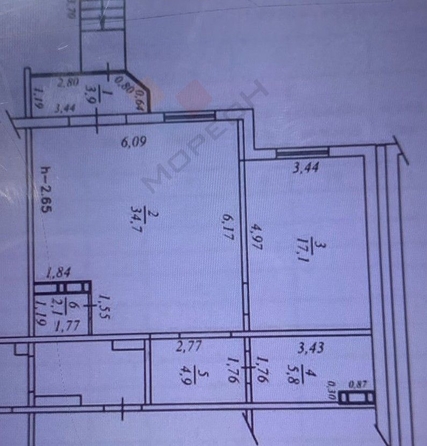 
   Продам помещение свободного назначения, 68.5 м², Героя Аверкиева А.А. ул, 24

. Фото 1.