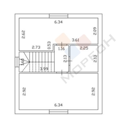 
   Продам дом, 90.2 м², Краснодар

. Фото 7.