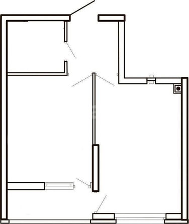 
   Продам 1-комнатную, 38.4 м², Западный Обход ул, 39/2

. Фото 1.