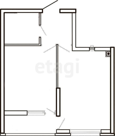 
   Продам 1-комнатную, 38.4 м², Западный Обход ул, 39/2

. Фото 11.