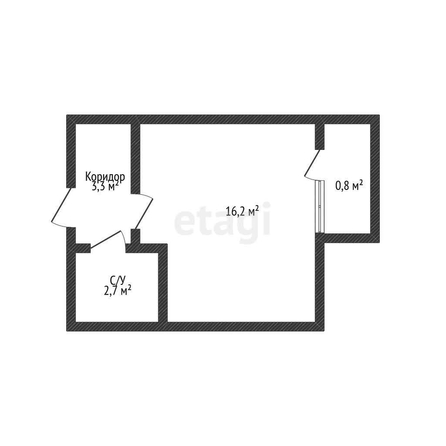 
   Продам студию, 22.4 м², Тургенева ул, 33/5  35

. Фото 9.