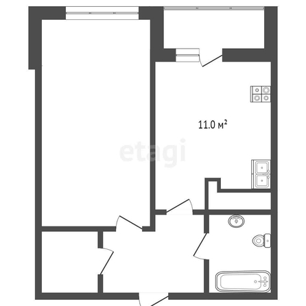 
   Продам 1-комнатную, 36.4 м², Конгрессная ул, 19/1  1

. Фото 33.