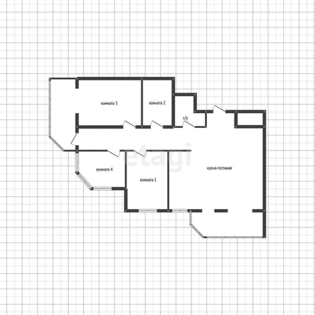 
   Продам 4-комнатную, 154 м², Кубанская Набережная ул, 37/11

. Фото 21.