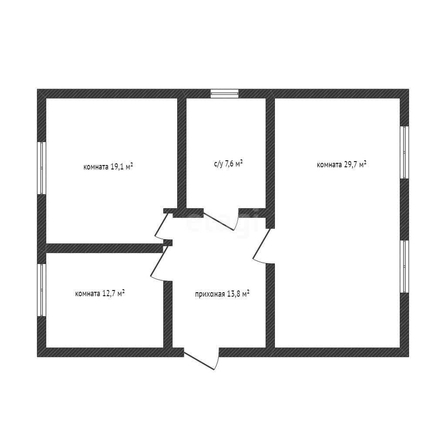 
   Продам 2-комнатную, 72.3 м², Московская ул, 112

. Фото 1.