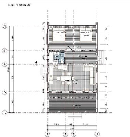 
   Продам таунхаус, 52 м², Краснодар

. Фото 11.