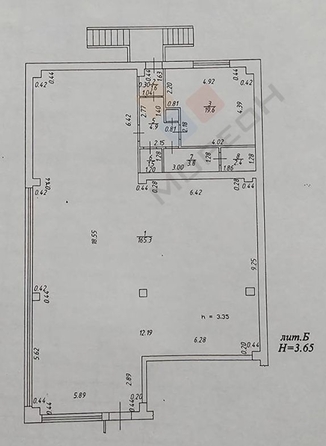 
   Продам помещение свободного назначения, 200 м², 40-летия Победы ул, 135

. Фото 8.