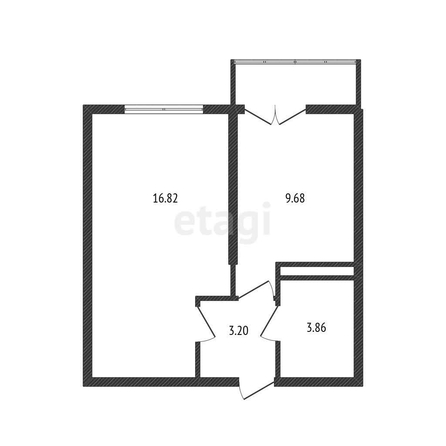 
   Продам 1-комнатную, 33.56 м², Российская ул, 257/7

. Фото 6.