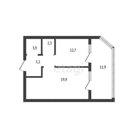 
   Продам 1-комнатную, 40 м², Гарантия на Обрывной, лит 2 б/с 3,4

. Фото 1.