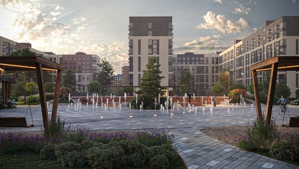 
  Продается 1-комн. квартира 37.65 м², в ЖК Зеленая территория, литера 1.3. Фото 28.
