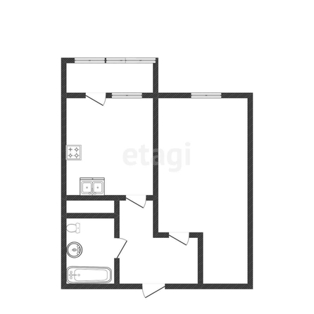 
   Продам 1-комнатную, 35.2 м², Командорская ул, 9/2

. Фото 30.