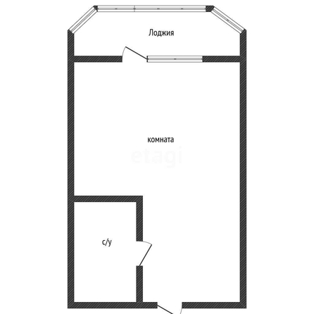 
   Продам студию, 20.1 м², Красных Партизан ул, 1/4 к15

. Фото 1.