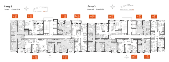 
   Продам 2-комнатную, 78.5 м², Колхозная ул, 5/2 к4

. Фото 1.