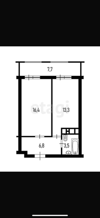 
   Продам 1-комнатную, 40 м², Старокубанская ул, 139

. Фото 7.