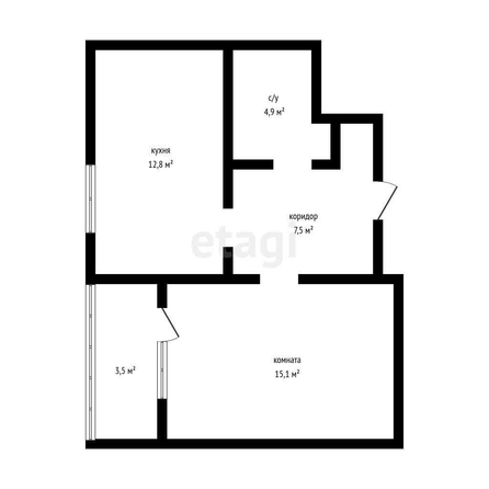 
   Продам 1-комнатную, 40.7 м², Черкасская ул, 115

. Фото 11.