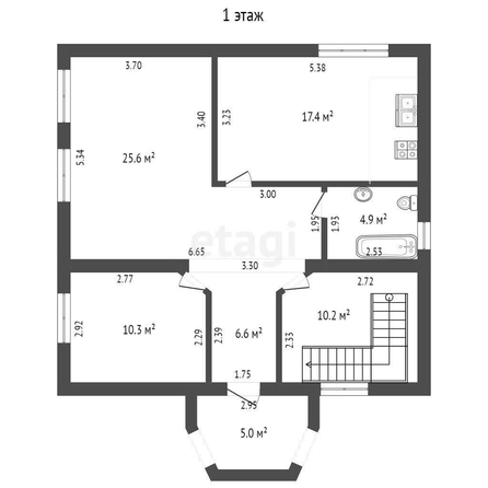 
   Продам дом, 80 м², Краснодар

. Фото 11.